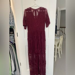 Altard State Maroon maxi dress, Medium.